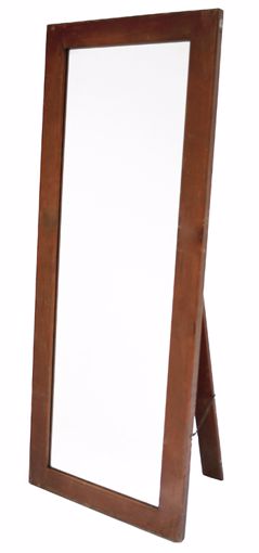 Picture of Wardrobe Mirror - Full Length Varnish