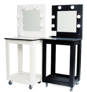 Show details for Makeup Table - Black Wood Picture of Makeup Table - Black Wood