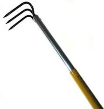 Show details for Garden Tool - Hoe 3 Pronged Picture of Garden Tool - Hoe 3 Pronged