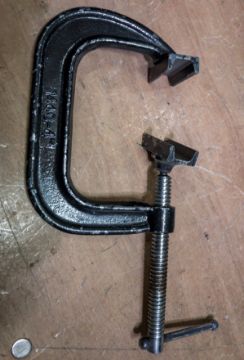 Show details for C- Clamp 4" Picture of C- Clamp 4"