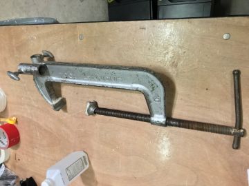 Show details for C- Clamp Junior 12" Picture of C- Clamp Junior 12"