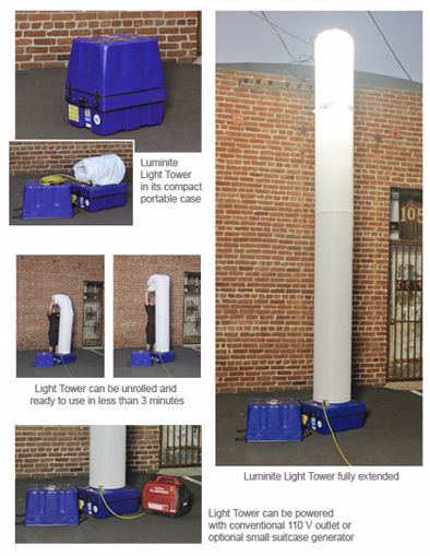 Picture of Worklights - Lumanite Inflatable Light Tower