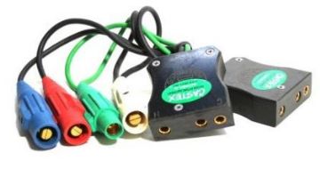 Show details for Camlock - 4 Locking To 2 - 100 Amp Bates (Snake Bite) Picture of Camlock - 4 Locking To 2 - 100 Amp Bates (Snake Bite)