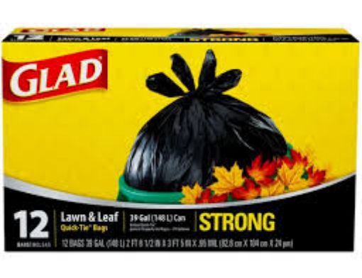 Picture of Trash Bag - GLAD 39 Gallon 12 CT