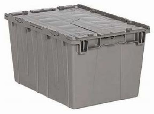 Picture of Plastic Tote - Heavy Duty - 18 Gal. - Gray