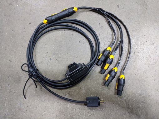 Picture of Quasar Q-Rainbow RGBX Cluster Quad Harness