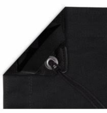 Show details for Silks - 12’ X 12’ Black - Poly (Full) Picture of Silks - 12’ X 12’ Black - Poly (Full)