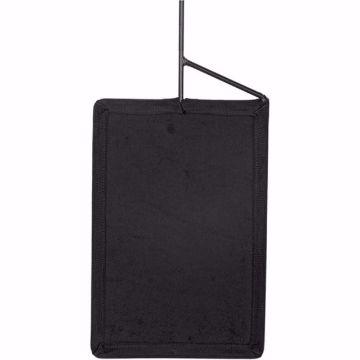 Show details for 24” x 36” - Black Silk - Poly (Full) Picture of 24” x 36” - Black Silk - Poly (Full)