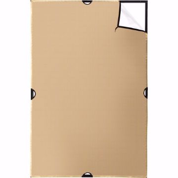 Show details for Scrim Jim 4’ X 6’ - Gold Fabric (Cine) Picture of Scrim Jim 4’ X 6’ - Gold Fabric (Cine)