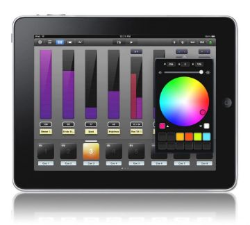 Show details for Wireless DMX - Luminair 4 / Blackout w/ iPad Pro Picture of Wireless DMX - Luminair 4 / Blackout w/ iPad Pro