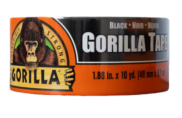 Show details for Gorilla Black Duct Tape, 2” x 10 yd Picture of Gorilla Black Duct Tape, 2” x 10 yd