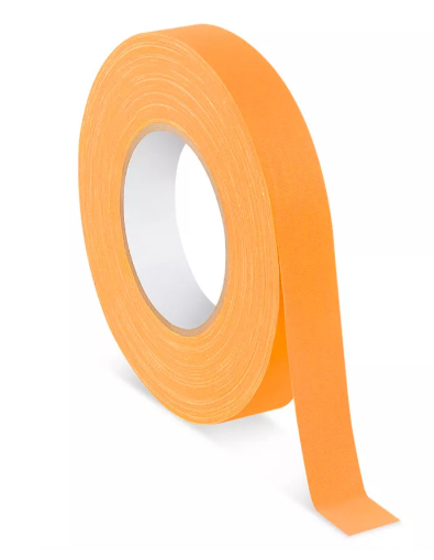 Picture of 1" Fluor Orange Cloth Tape