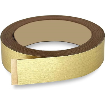 Show details for 1" Mylar Brushed Gold Tape-50 yd Picture of 1" Mylar Brushed Gold Tape-50 yd