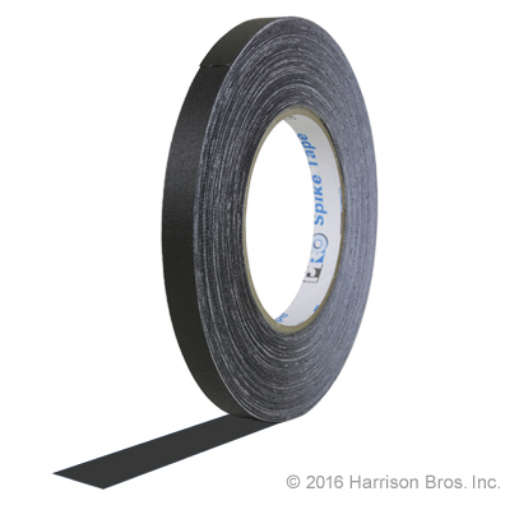 Picture of 1/2" Black Cloth Gaff Tape