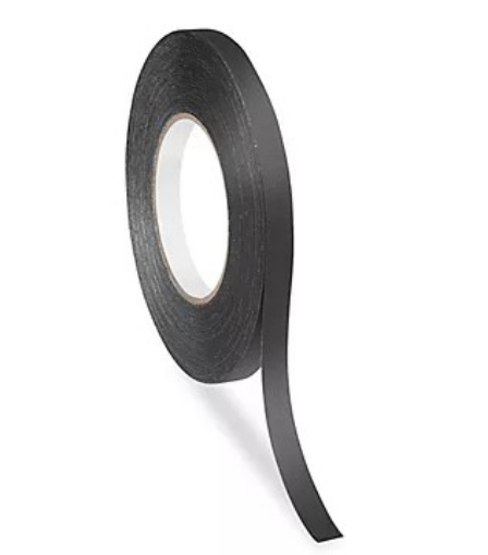 Picture of 1/2" Black Paper Tape