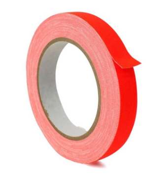 Show details for 1/2" Fluor Orange Cloth Tape Picture of 1/2" Fluor Orange Cloth Tape