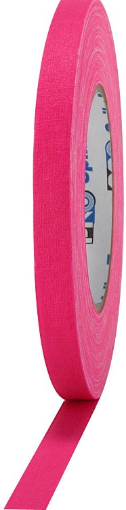 Picture of 1/2" Fluor Pink Cloth Tape