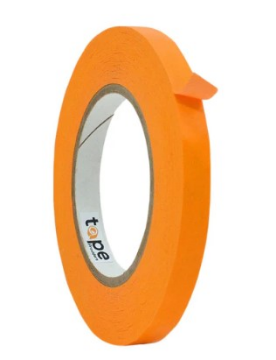 Show details for 1/2" Orange Paper Tape Picture of 1/2" Orange Paper Tape