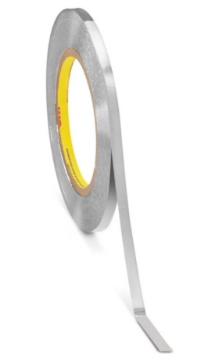 Show details for 1" Mylar Brushed Silver Tape-50 yd Picture of 1" Mylar Brushed Silver Tape-50 yd