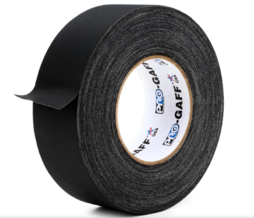 Show details for 2" Black Gaffers Tape Picture of 2" Black Gaffers Tape