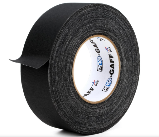 Picture of 2" Black Gaffers Tape
