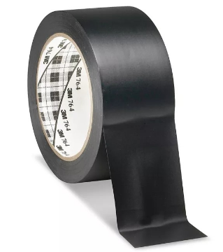 Show details for 2" Black Vinyl Tape Picture of 2" Black Vinyl Tape