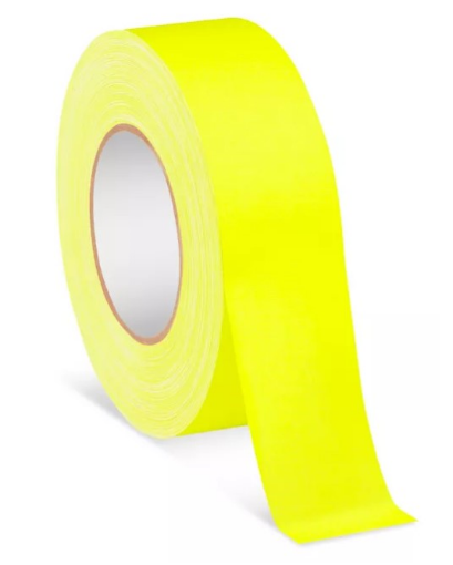 Picture of 2" Fluor Yellow Gaffers Tape