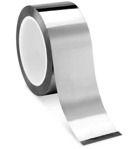 Picture of 2" Mylar Shiny Silver Tape