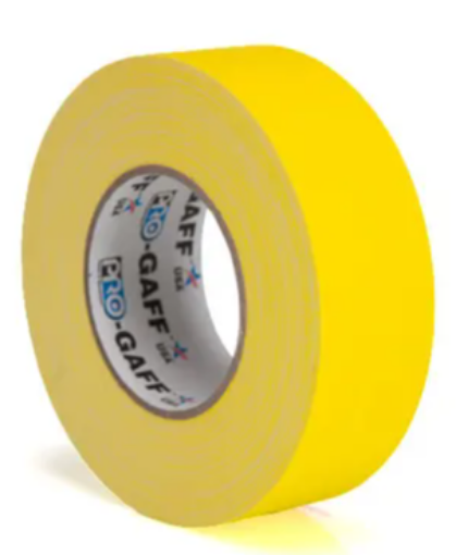 Picture of 2" Yellow Gaffers Tape