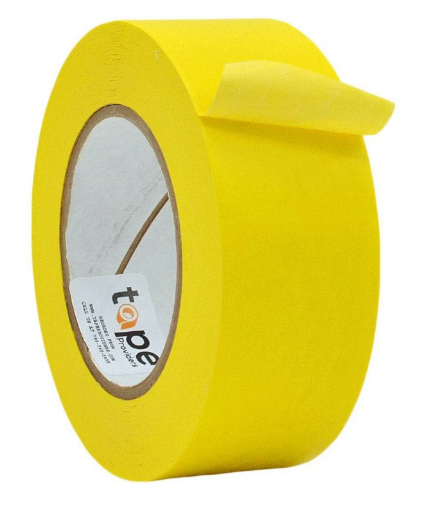 Picture of 2" Yellow Paper Tape