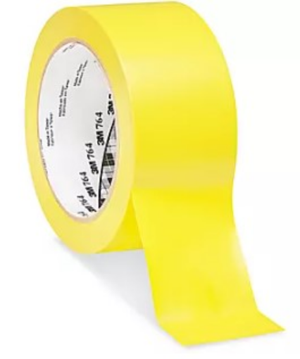 Picture of 2" Yellow Vinyl Tape