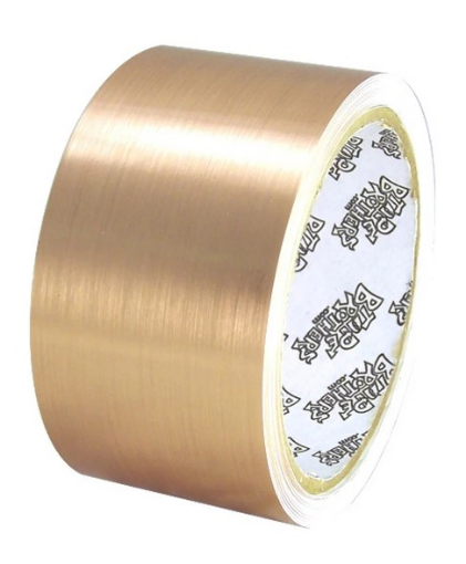 Picture of 3" Mylar Brushed Gold Tape