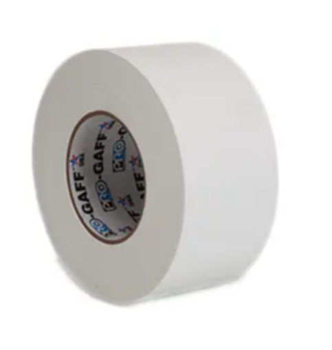 Picture of 3" White Cloth Gaff Tape