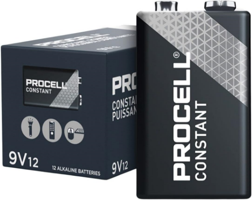 Picture of Batteries - ProCell 9 Volt