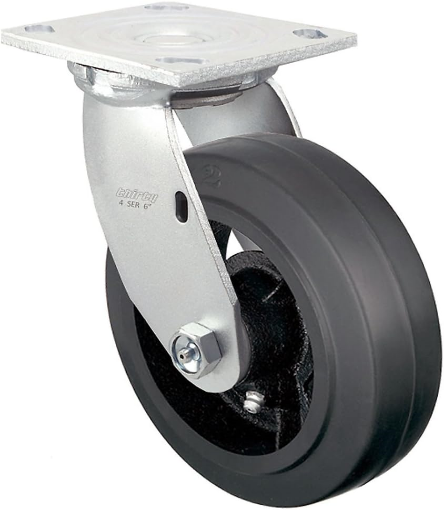 Picture of Casters - 6" X 2" Swivel Black “Dumpster”