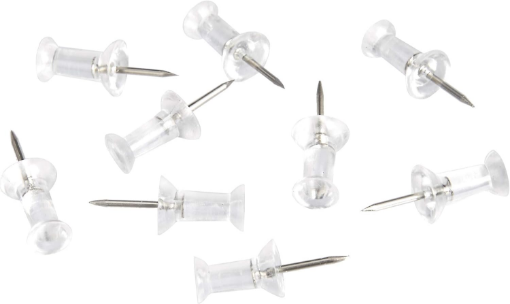 Picture of Clear push Pins (200)