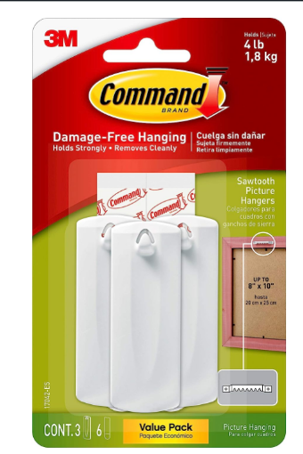 Picture of Command Hooks - 3M Sawtooth Picture hanger
