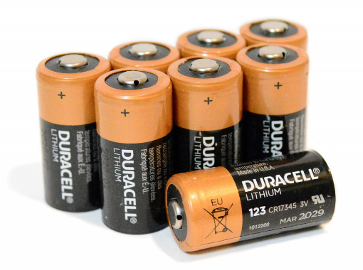 Picture of CR123 Battery