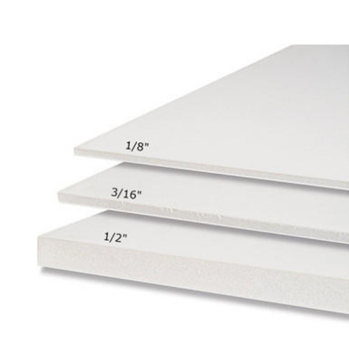 Picture of Foam Core -  White/White 1/2" x 4’ x 8’