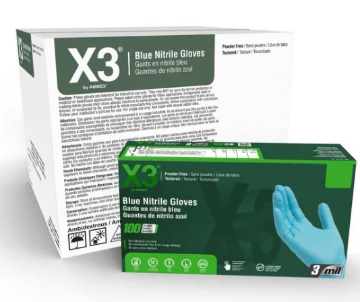 Show details for Gloves - Nitrile Gloves blk - box 100 Picture of Gloves - Nitrile Gloves blk - box 100