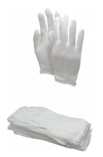 Picture of Gloves - White Cotton 6 Pair