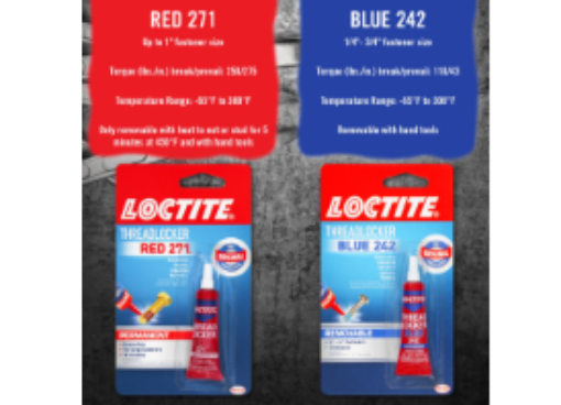 Picture of Glue - Loctite Threadlocker Red pr Blue