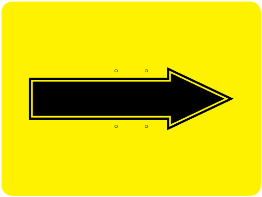 Picture of Location Sign With Arrow