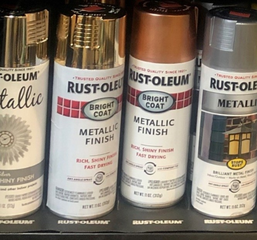 Picture of Paint - Rust-oleum Gold/Silver