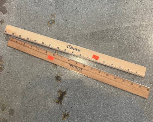 Picture of Ruler-wooden 12”
