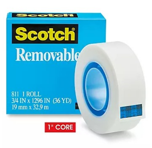 Picture of Scotch Tape - Blue Removable