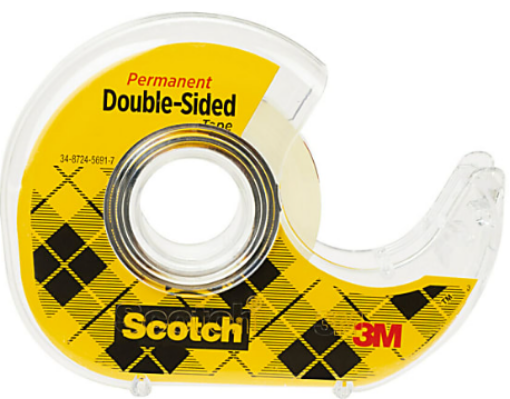 Picture of Scotch Tape - Double Sided- Yellow