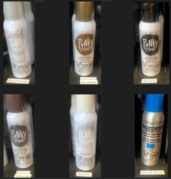 Show details for Punky Colour - Black / Brown / Blonde /White /Platinum - 3.5 oz Picture of Punky Colour - Black / Brown / Blonde /White /Platinum - 3.5 oz