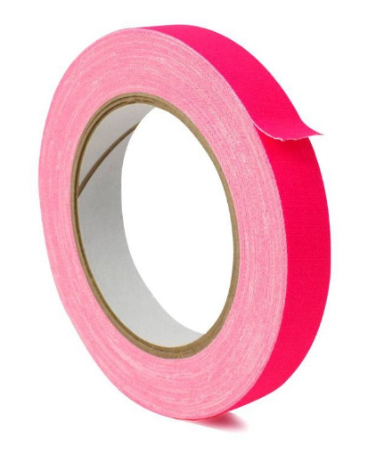 Picture of 1/2" Fluor Pink Paper Tape