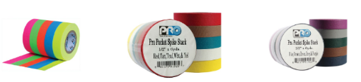 Picture of 1/2” Pro Pocket Spike 5 Stack Tape